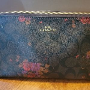 Coach cosmetic bag